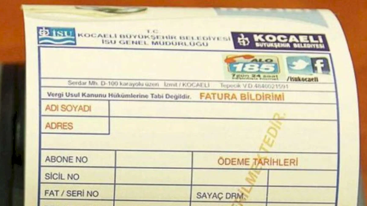 İYİ Parti Kocaeli'de su fiyatlarını gündeme taşıdı