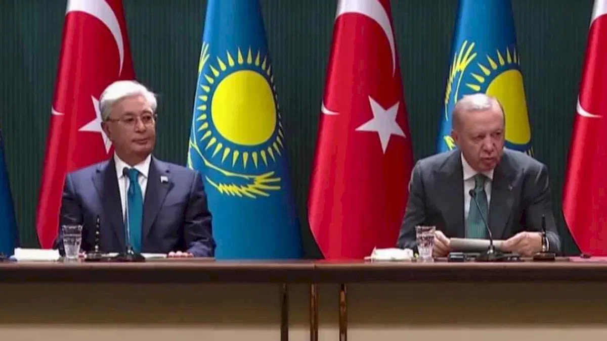 Erdoğan ve Tokayev’den enerji, savunma ve Filistin vurgusu