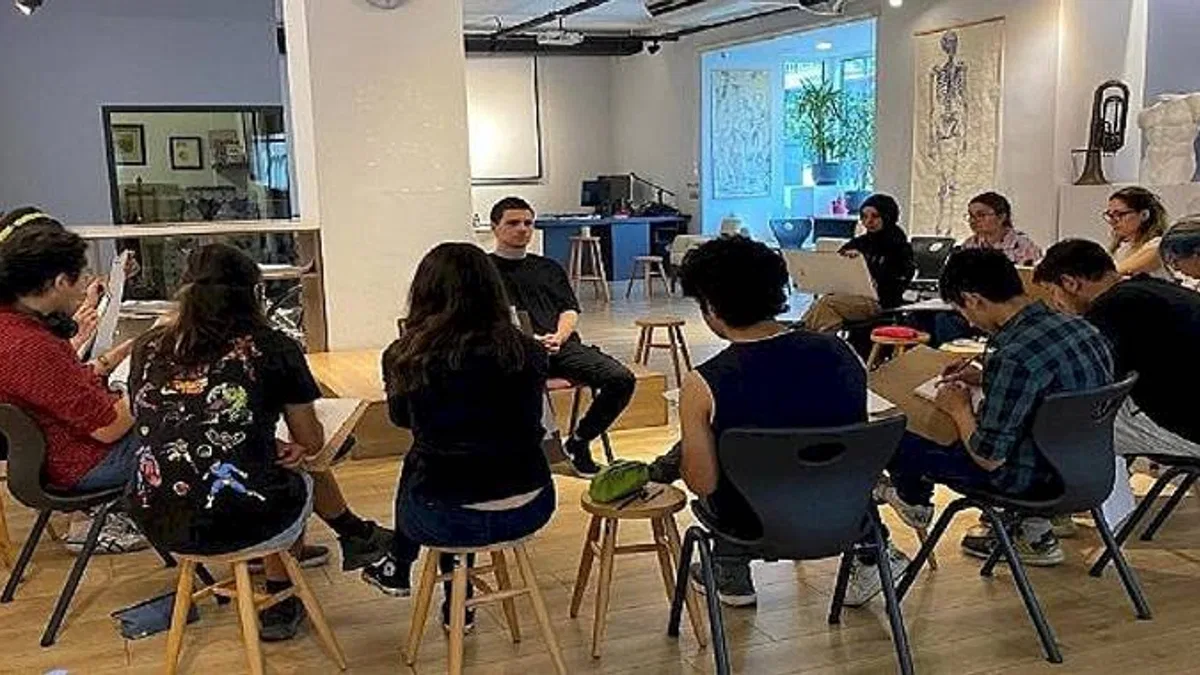 Geleceğin çizerleri Çankaya'da yetişiyor