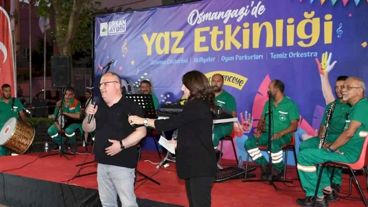 Osmangazi Belediyesi yaz coşkusunu mahallelere taşıyor