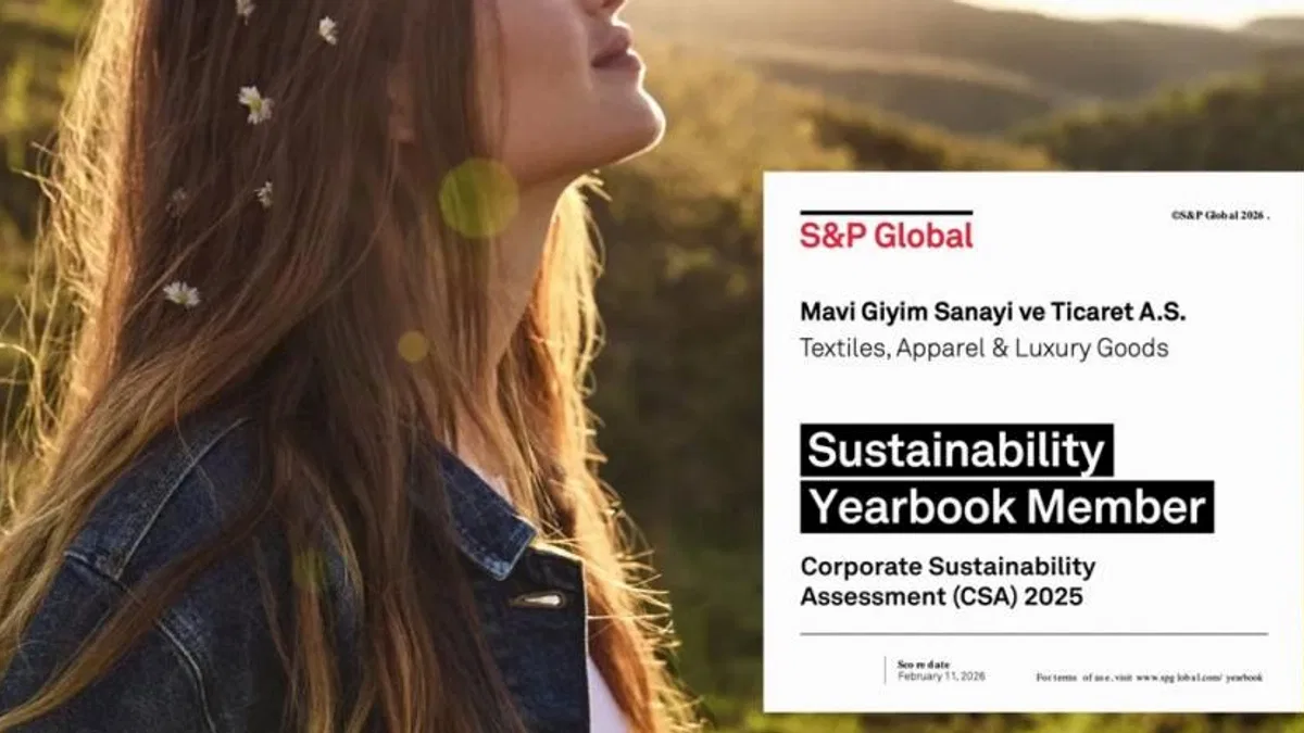 Mavi, S&P Global Sustainability Yearbook 2026’ya Girmeye Hak Kazandı
