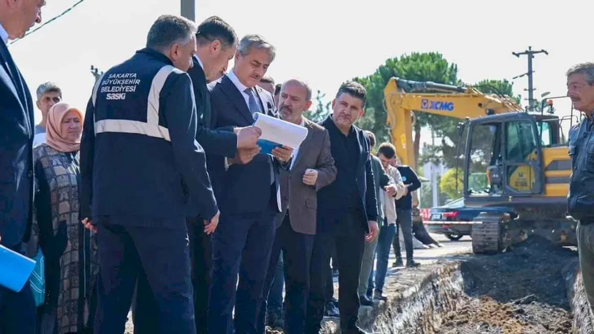 Sakarya Söğütlü’de altyapı güçleniyor