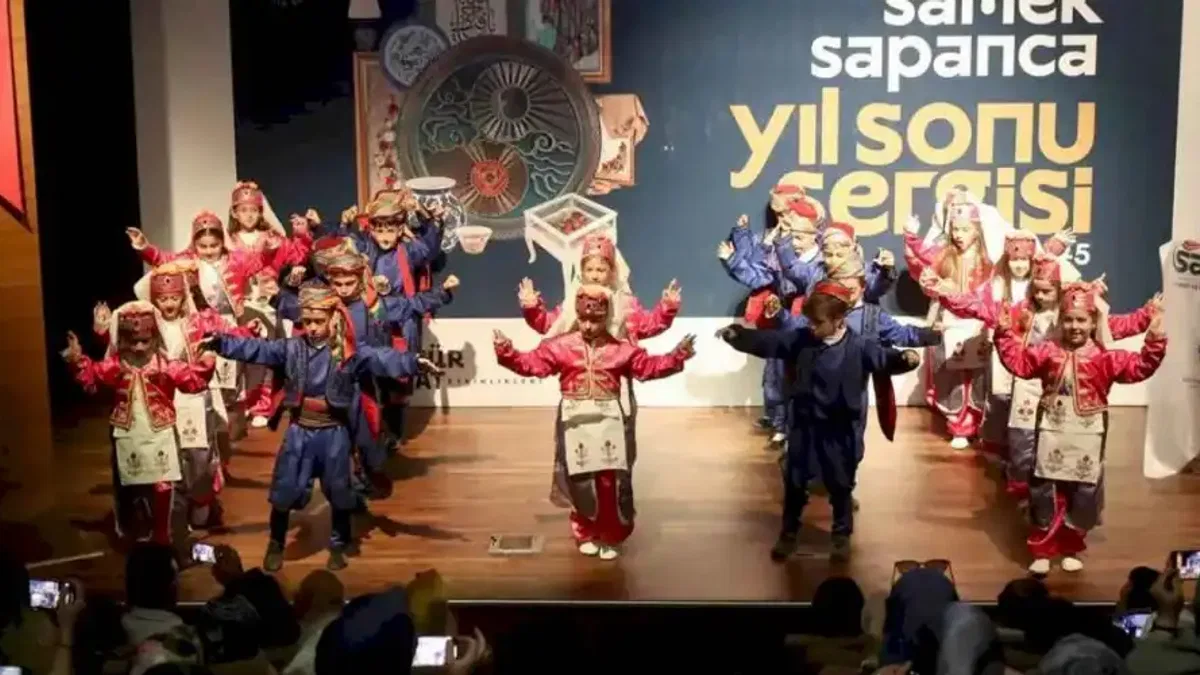 Sapanca SAMEK’te yılsonu sergisi heyecanı yaşandı