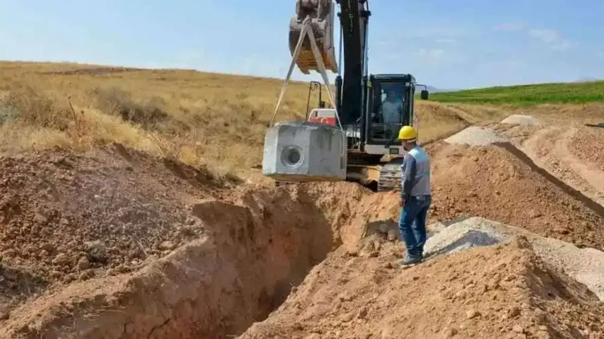 Maski Gölpınar’da 79 kırsal konutun altyapısını tamamlıyor