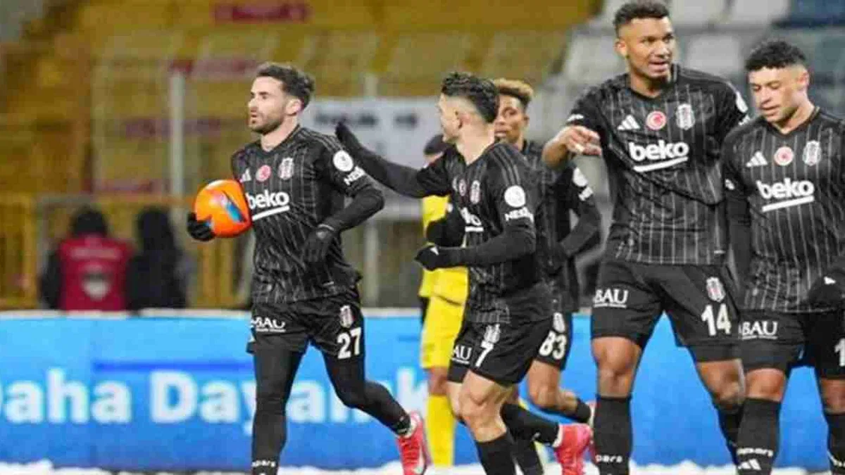 ikas Eyüpspor1-3 Beşiktaş (Maç Sonucu) Kartal 3 puanı 3 golle aldı!