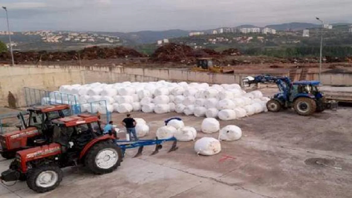 İzmit Belediyesi, ürettiği silajları üreticilere ücretsiz dağıtacak