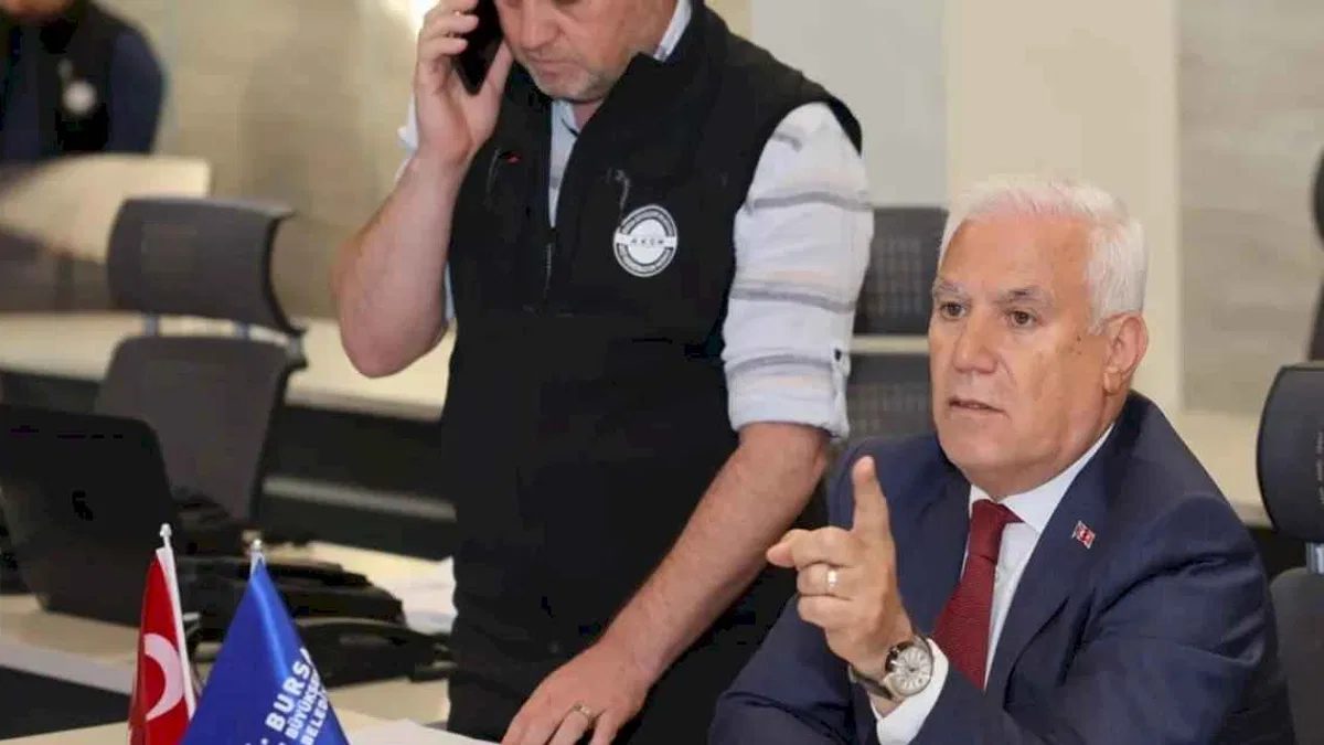 Bursa'da Başkan Bozbey'den 'anız' uyarısı