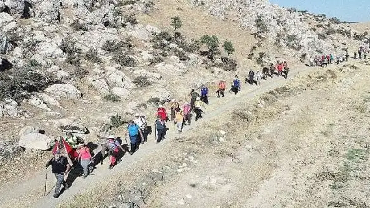 Karaman Belediyesi Pers Yolu yürüyüşçülerini ağırladı