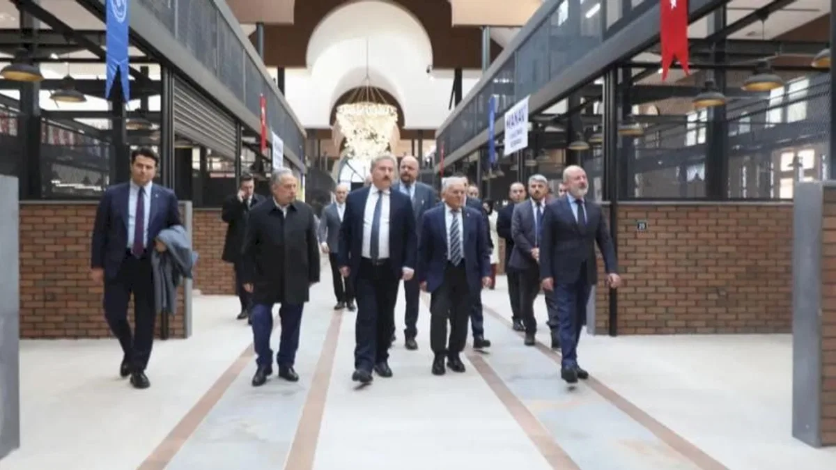Çarşı Melikgazi'ye başkanlardan ziyaret