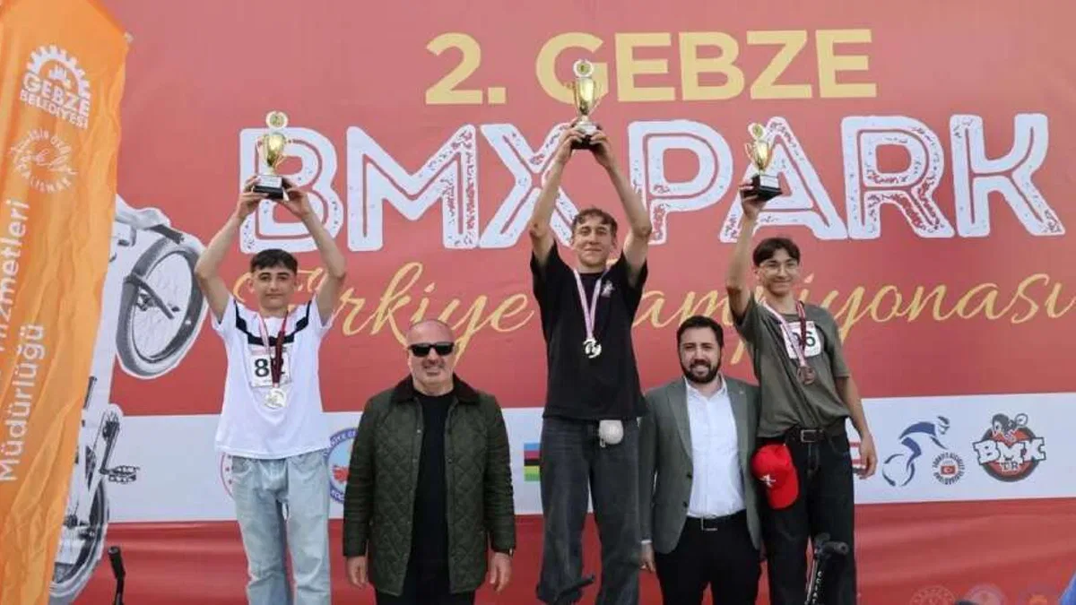 Gebze’de BMX Park Türkiye Şampiyonası nefes kesti