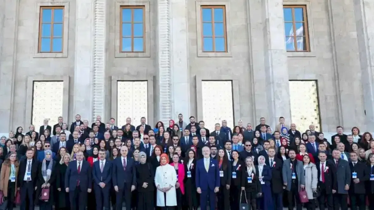 81 ilden gelen öğretmenler TBMM'de ağırlandı