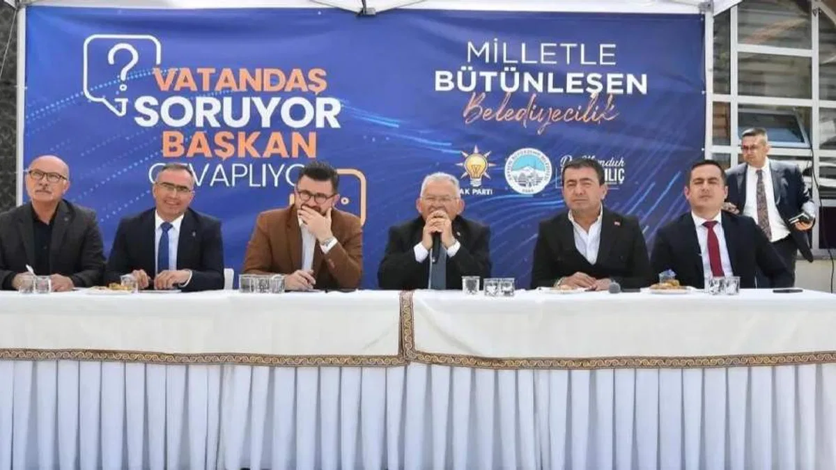 Kayseri Büyükşehir vatandaşın emrinde