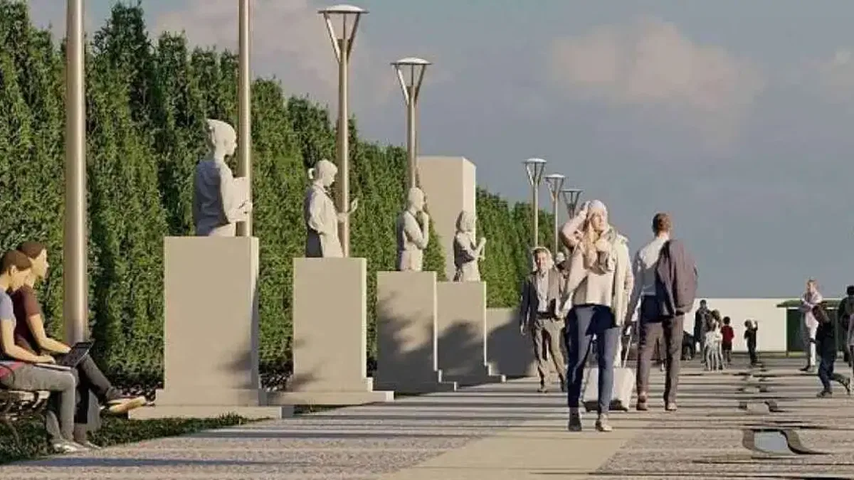 Büyükşehir Sağlık Emekçileri Anıtı Bölgesi'ne Yeni Bir Çehre Kazandırıyor
