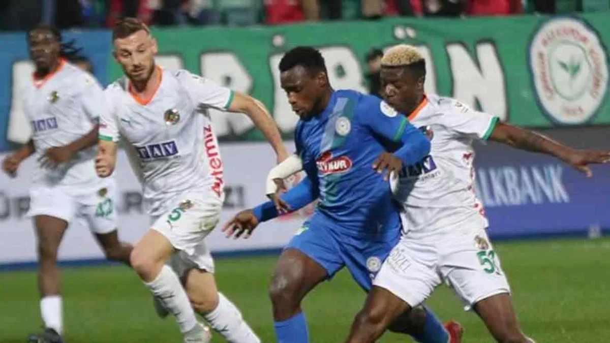 Çaykur Rizespor 1-1 Corendon Alanyaspor