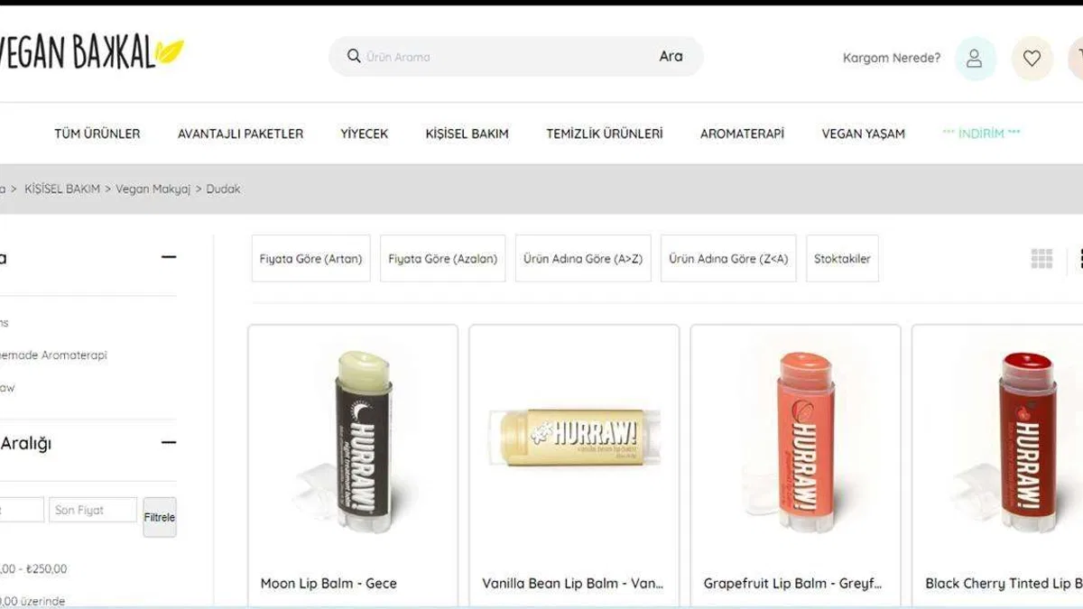 En İyi Dudak Balmı Fiyatları için En Doğru Adres Vegan Bakkal!