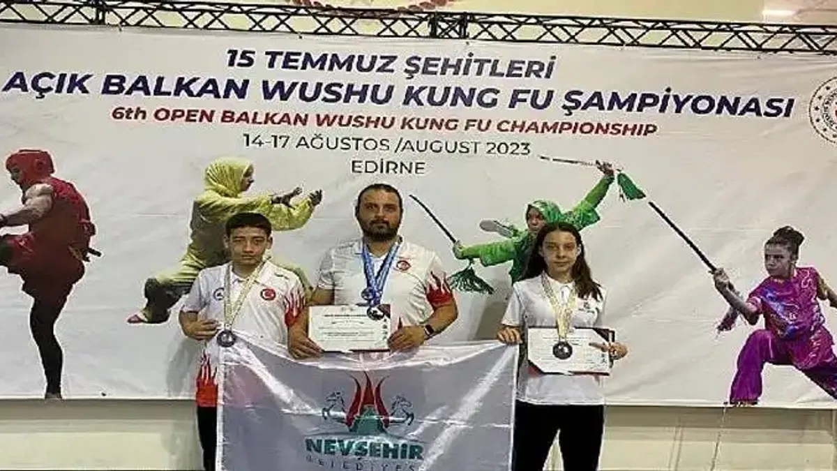 Nevşehir Belediyesi Gençlik ve Spor Kulübü sporcuları Avrupa Şampiyonası öncesi Türk Milli Takımına seçildi