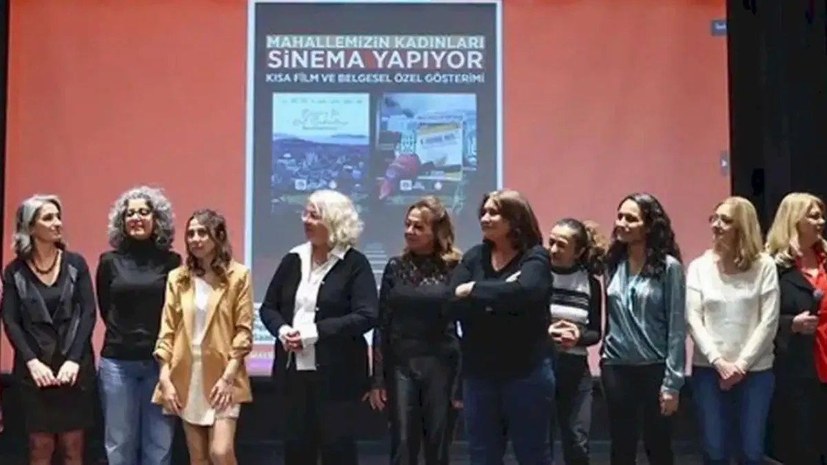 İstanbul Maltepeli kadınlar sinema ile seslerini duyurdu