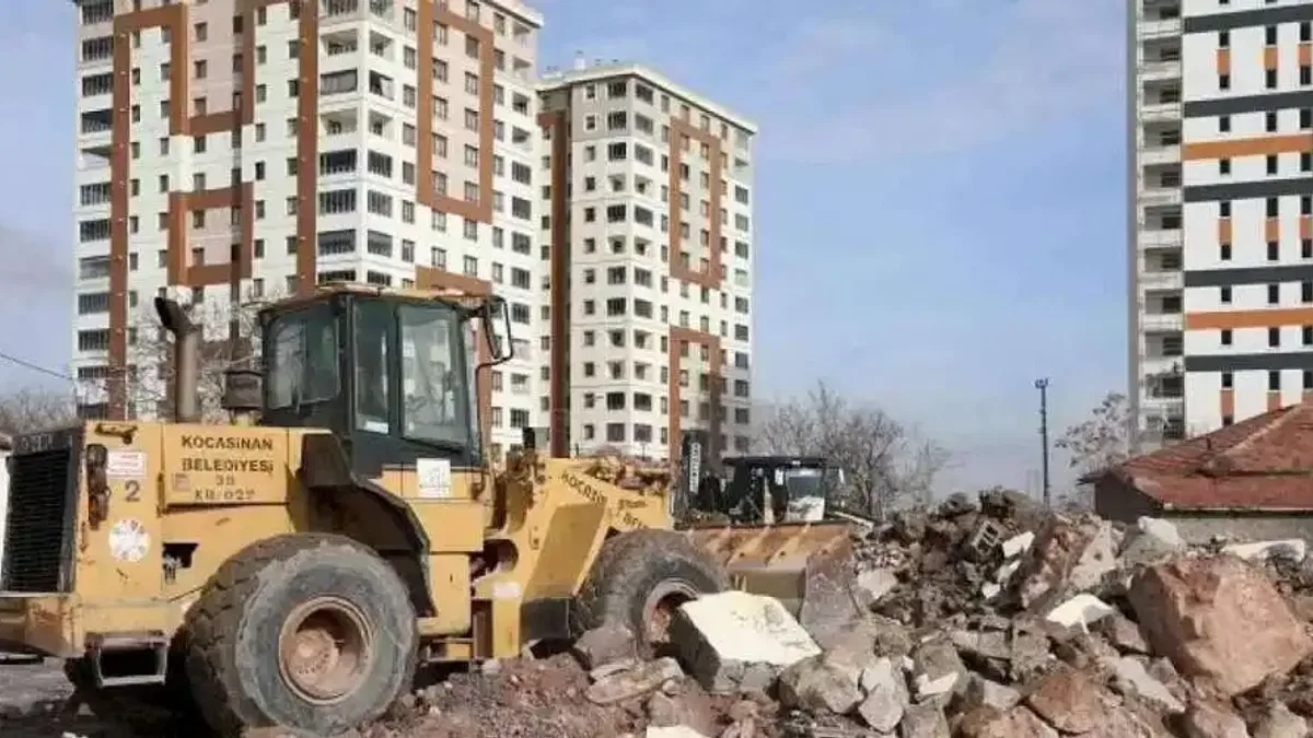Kayseri Kocasinan'da nitelikli dönüşüm