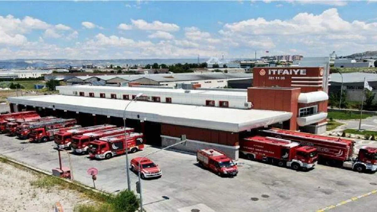 Kayseri OSB'den itfaiye bilançosu
