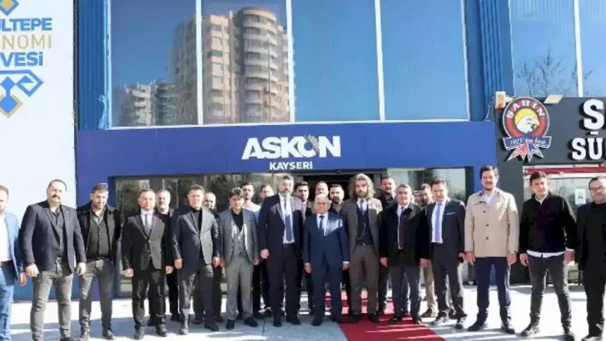 Başkan Büyükkılıç ASKON'un misafiri oldu