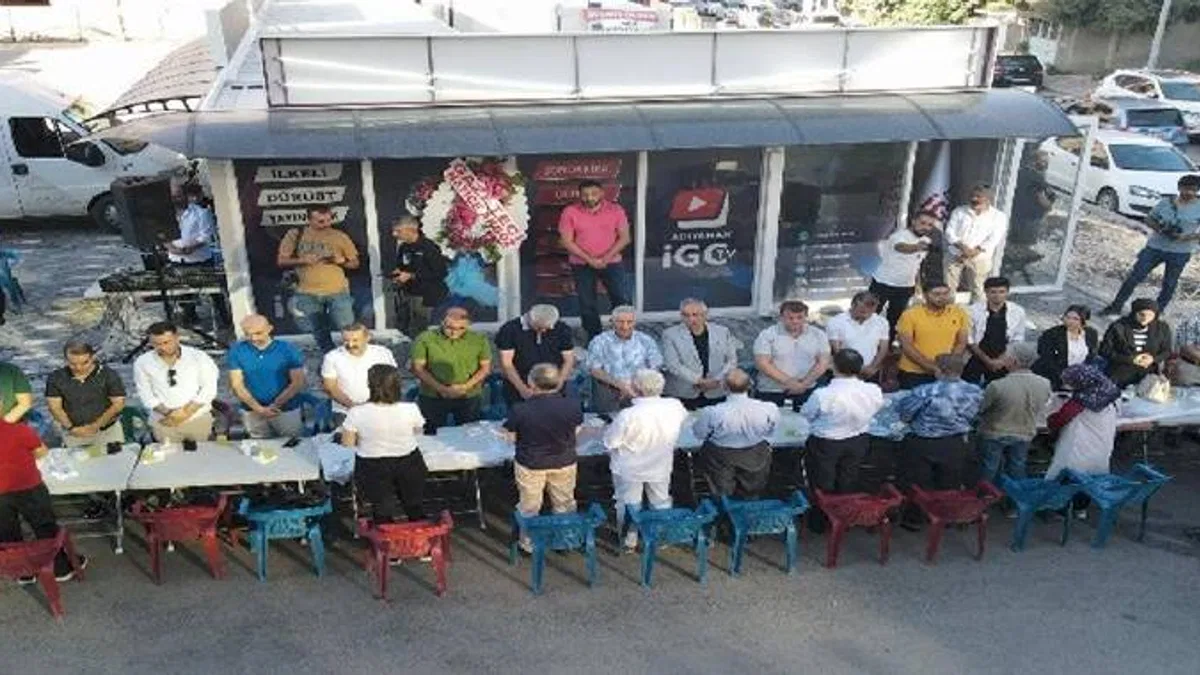 Adıyaman İGC'den depremde hayatını kaybeden meslektaşlarına mevlit