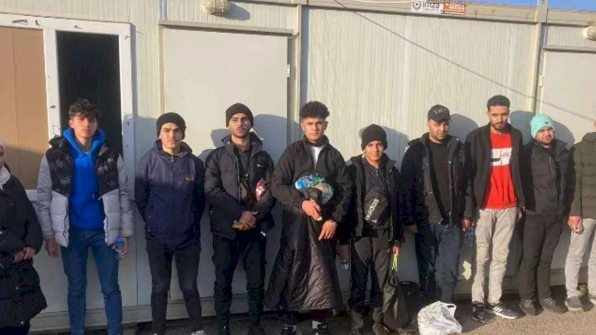 32 göçmen yakalandı