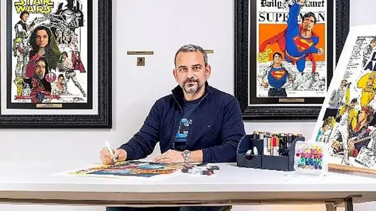 Back To The 80's Pop Art Resim Sergisi