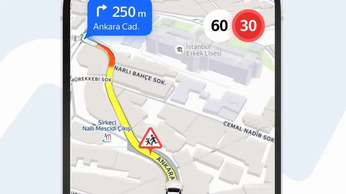 Yandex, kontrolsüz yaya geçitleri için sürücüleri uyaracak