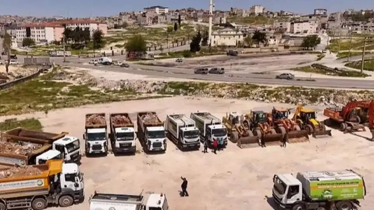 Gaziantep Büyükşehir'den 'yeşil' mesai