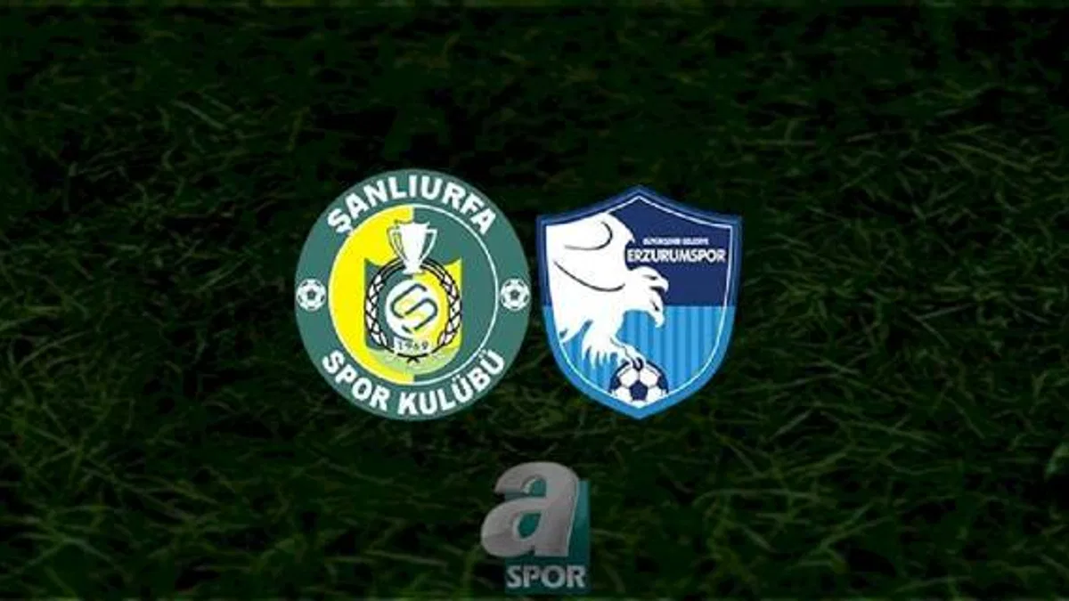 Şanlıurfaspor - Erzurumspor maçı ne zaman, saat kaçta ve hangi kanalda? | Trendyol 1. Lig