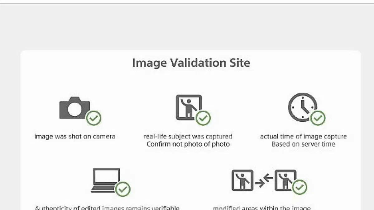 Sony, Haber Kuruluşları İçin Geliştirilen Kamera Kimlik Doğrulama Çözümüne "Camera Verify" Özelliğini Ekledi