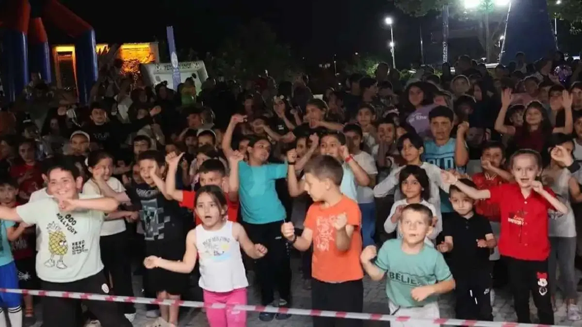 Kayseri Büyükşehir Spor Hacılar'da çocukları sporla buluşturdu