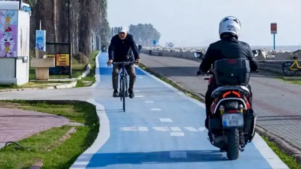 Mersin sahil bandında motorlu taşıtlara geçit yok!