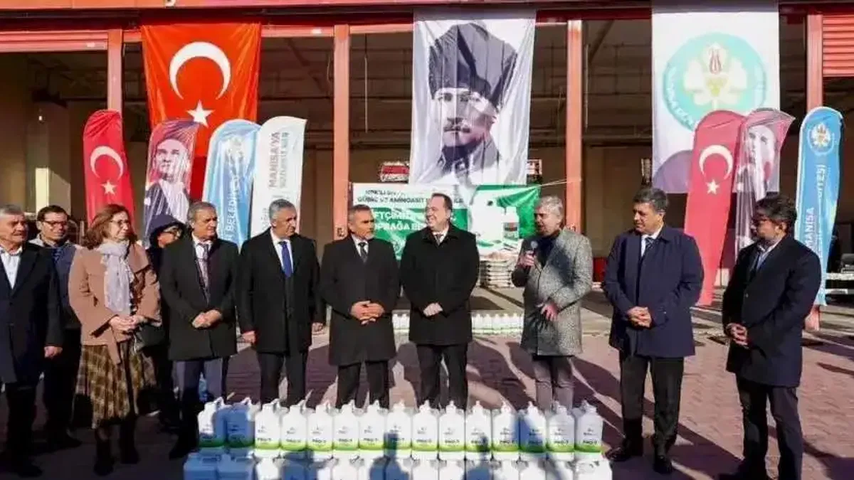Manisa'da don zararına karşı üreticiye tam destek