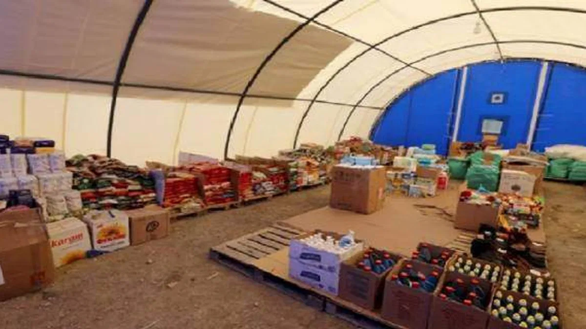 'Güzel' Konteyner Kent'e sosyal market
