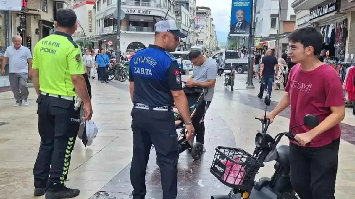 Ordu’da kapalı caddelerde sıkı denetim