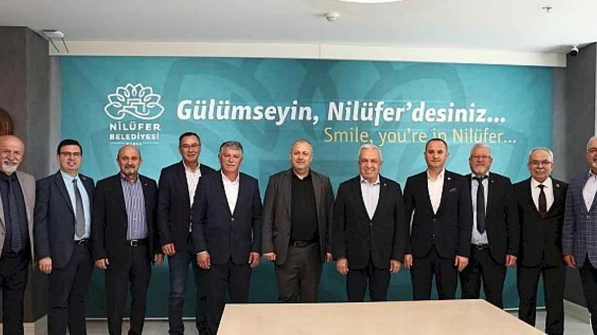 Kardeş kent Ardino'dan Başkan Özdemir'e 'Hayırlı olsun' ziyareti