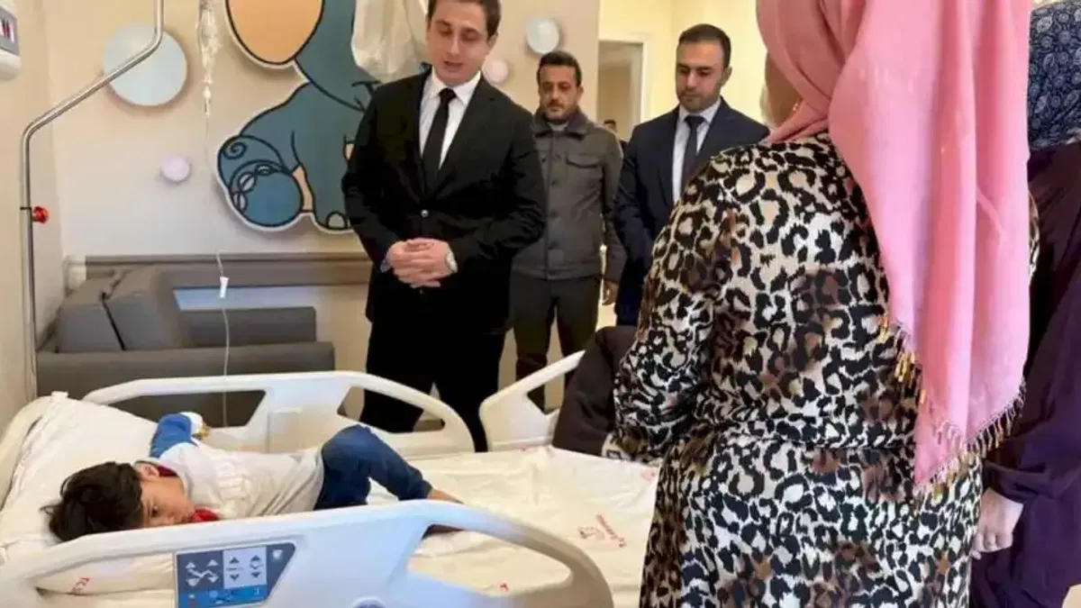 Batman Sason'da Kaymakam Başar'dan hastane ziyareti