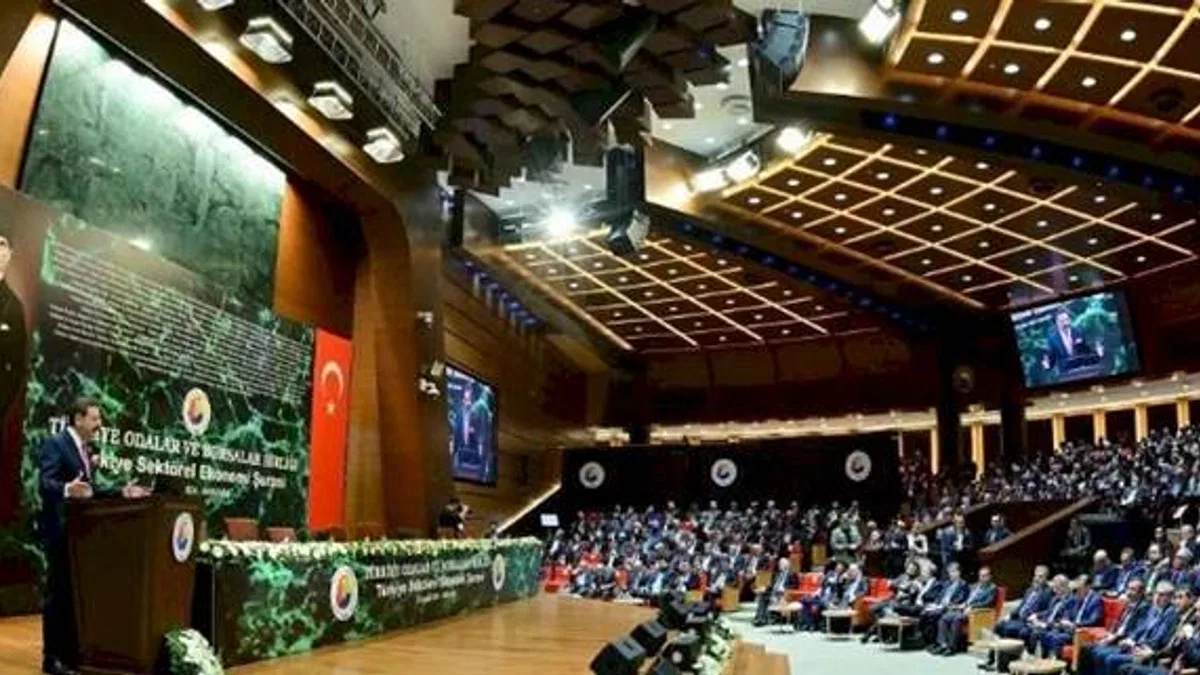 TOBB Türkiye Sektörel Ekonomi Şurası toplandı