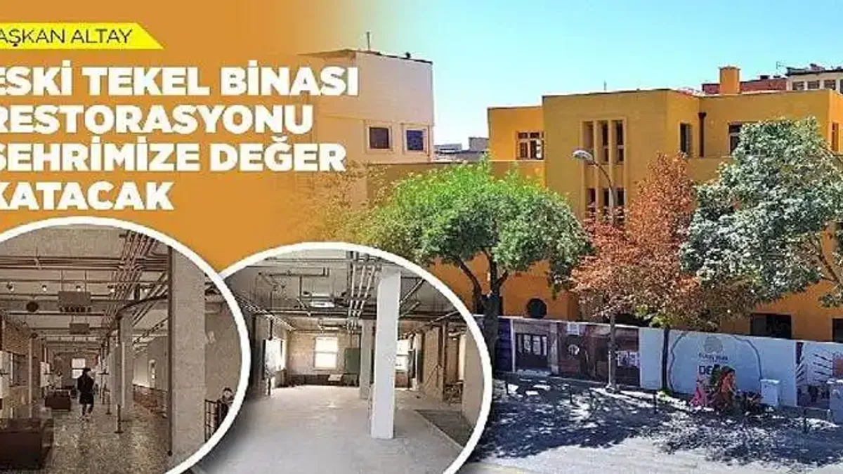 Başkan Altay: "Eski Tekel Binası Restorasyonu Şehrimize Değer Katacak"