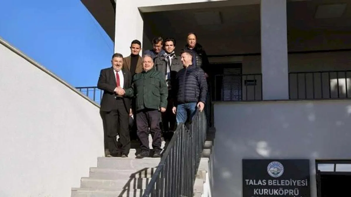 Kayseri Talas Kuruköprü'ye yeni sosyal tesis