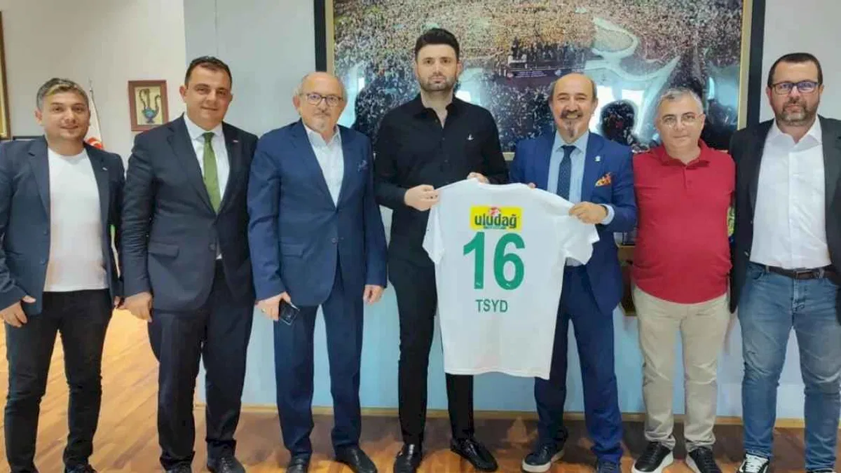 TSYD Bursa’dan Bursaspor’a ziyaret