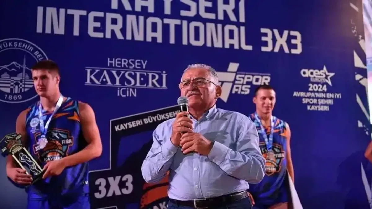 Kayseri'de FIBA 3x3 Lite Quest 2026 Turnuvası heyecanı