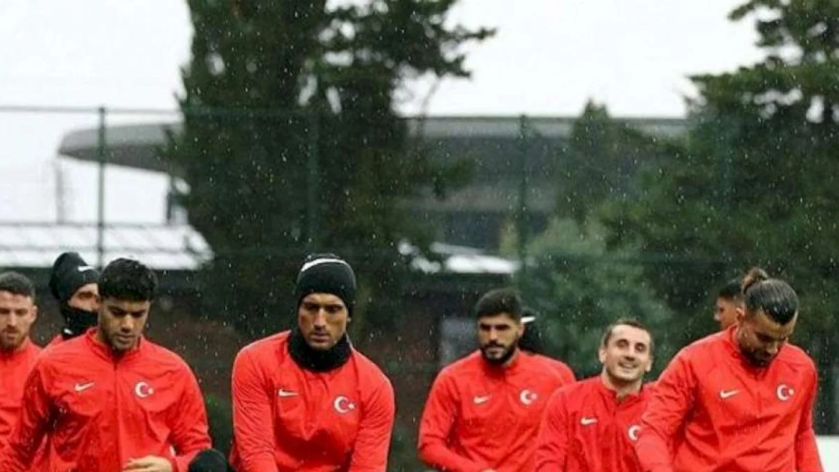 Türkiye A Milli Futbol Takımı Almanya maçı hazırlıklarına başladı