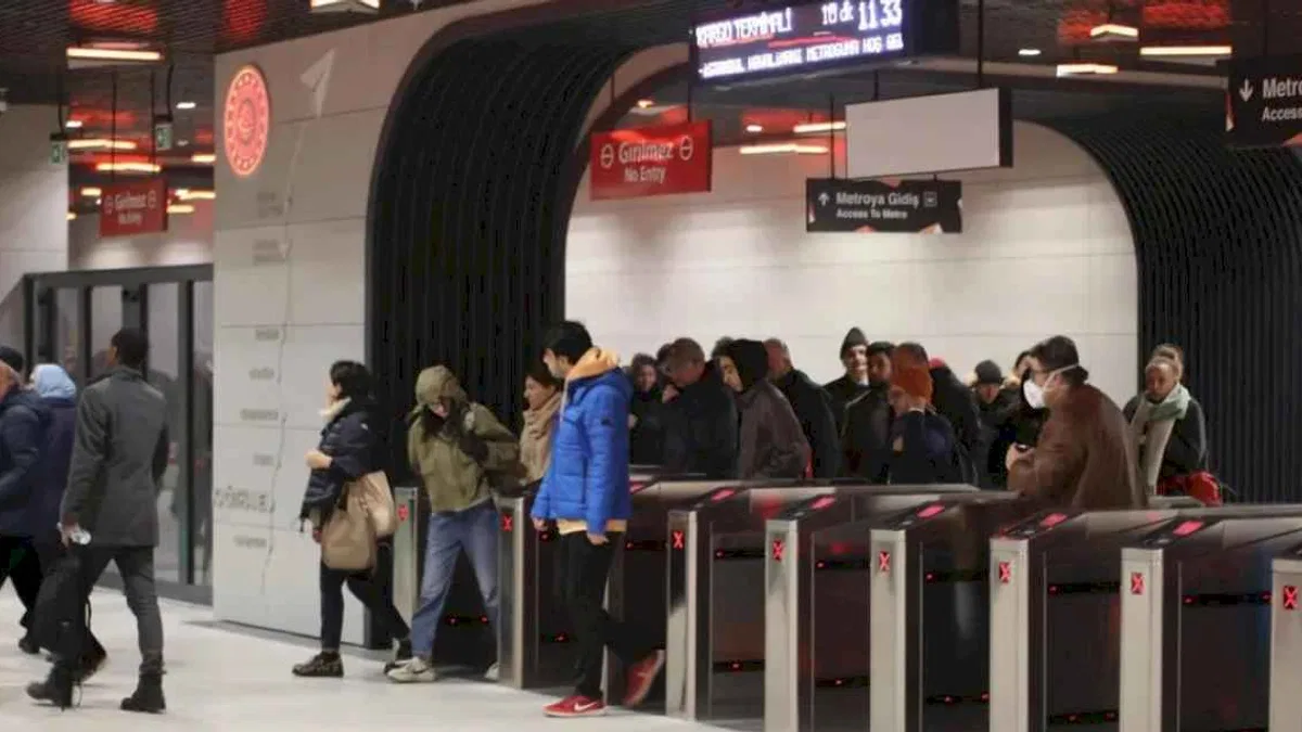 Gayrettepe-Arnavutköy hattı 2 yılda 15,5 milyon yolcu taşıdı