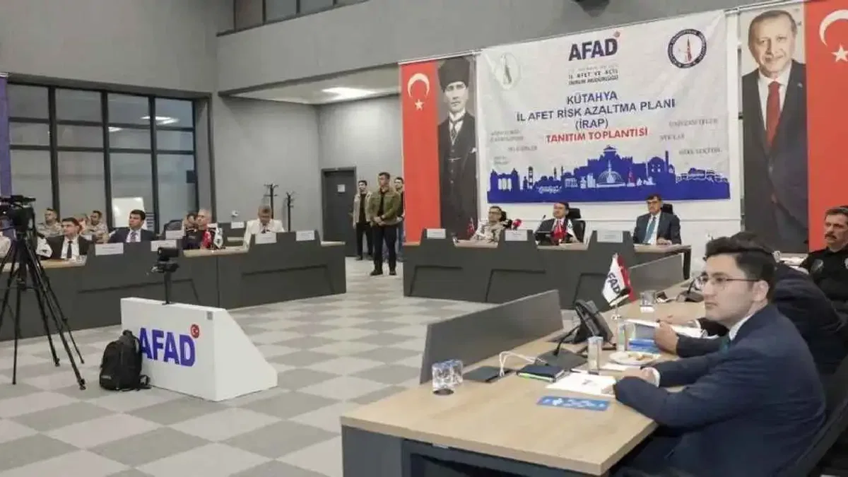 Kütahya’da afet risklerine karşı yeni dönem hazırlığı