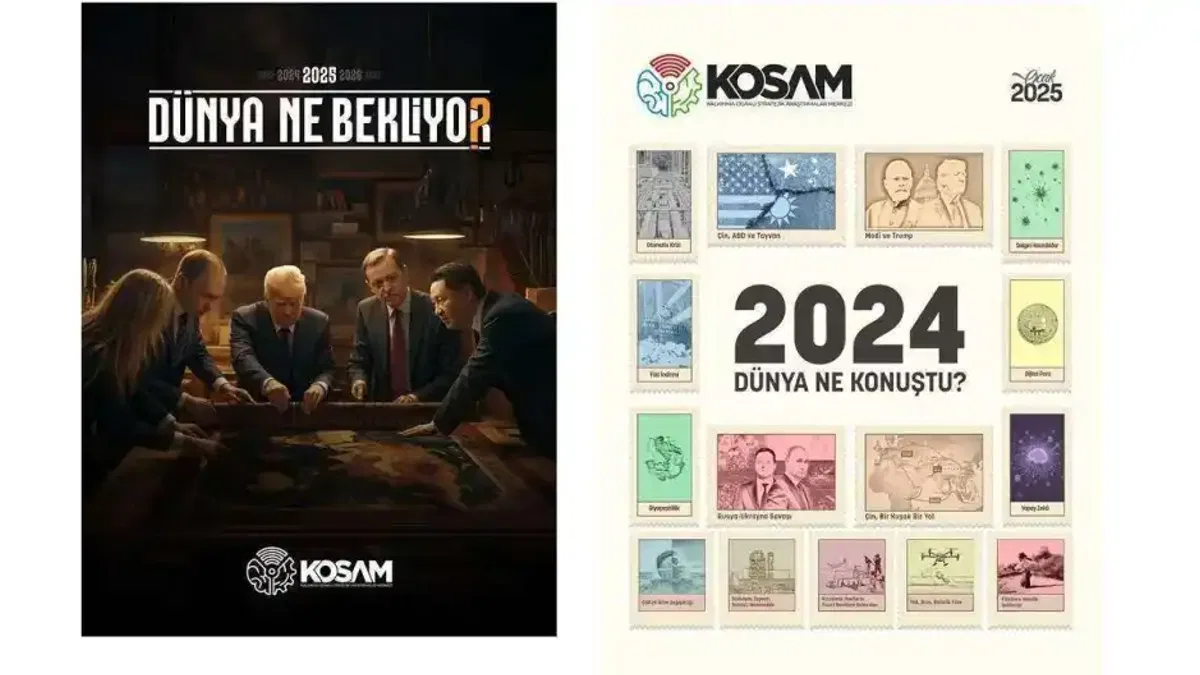 KOSAM'ın Gözünden '2025 Dünya Ne Bekliyor' Başlıklı Raporlar Yayınlandı