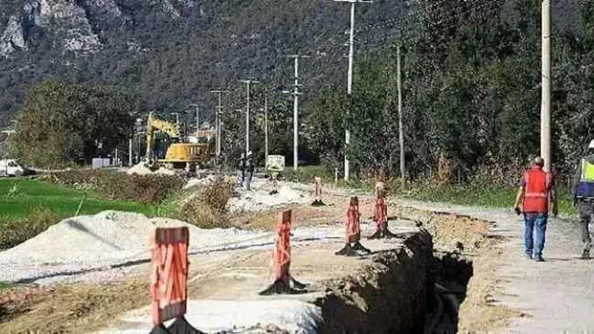 Ören'de Alt Yapı Çalışmaları Devam Ediyor