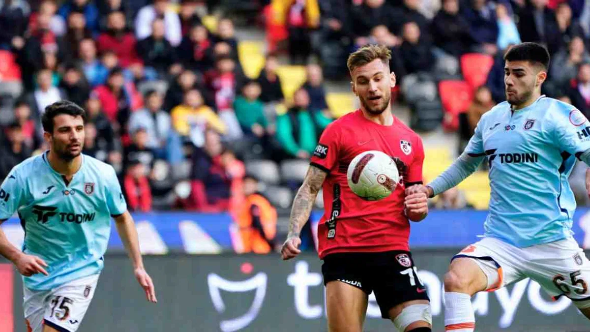 Gaziantep FK 0-2 Rams Başakşehir (Maç Sonucu) Başakşehir deplasmanda kazandı!.
