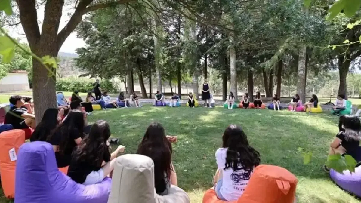 Denizlili gençler Büyükşehir’in yaz kampında buluştu